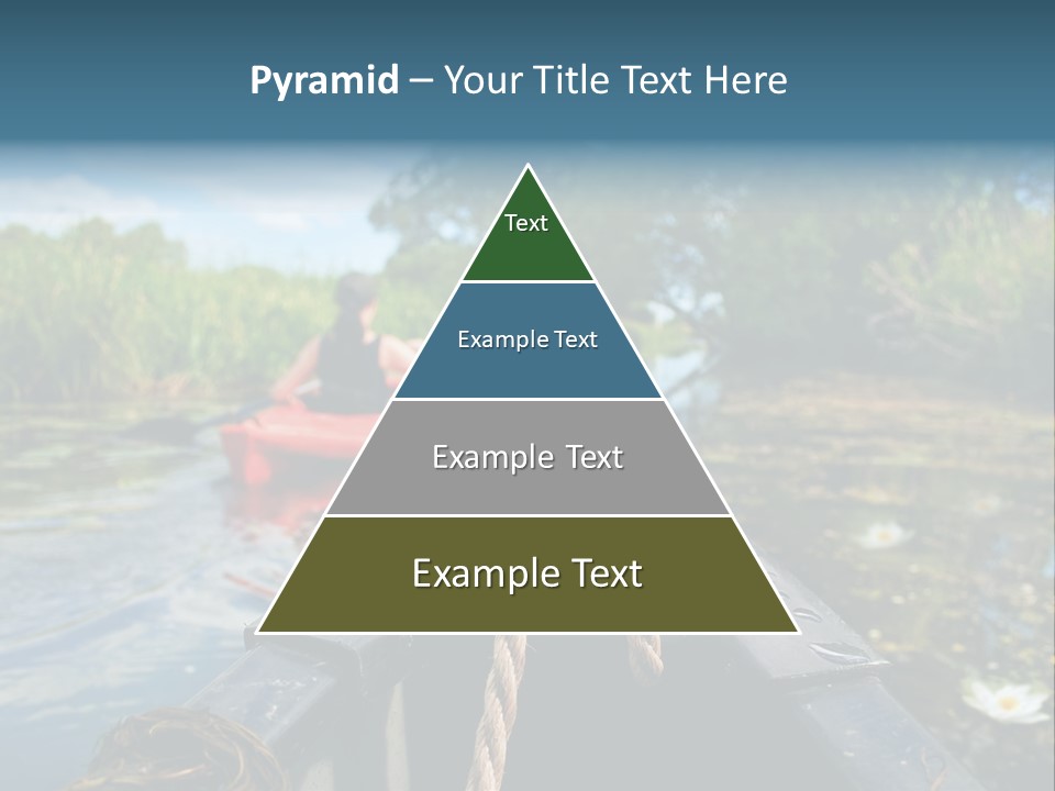 Scenic Caucasian Landscape PowerPoint Template
