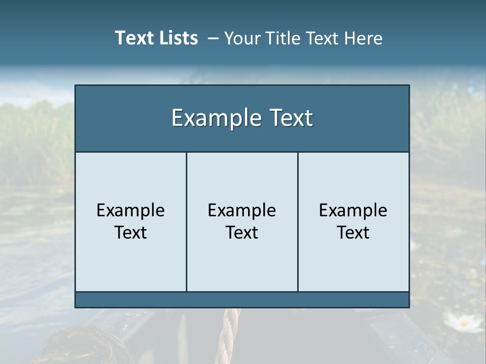 Scenic Caucasian Landscape PowerPoint Template