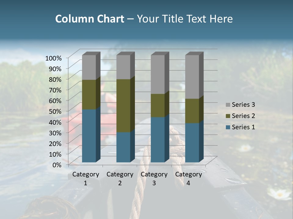 Scenic Caucasian Landscape PowerPoint Template