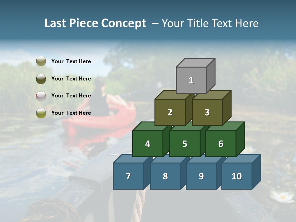 Scenic Caucasian Landscape PowerPoint Template