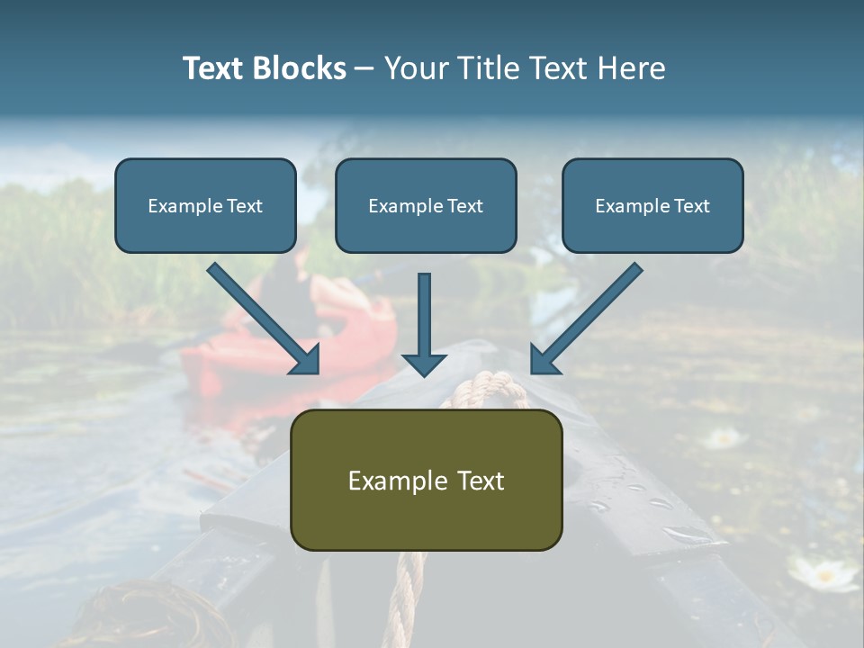 Scenic Caucasian Landscape PowerPoint Template