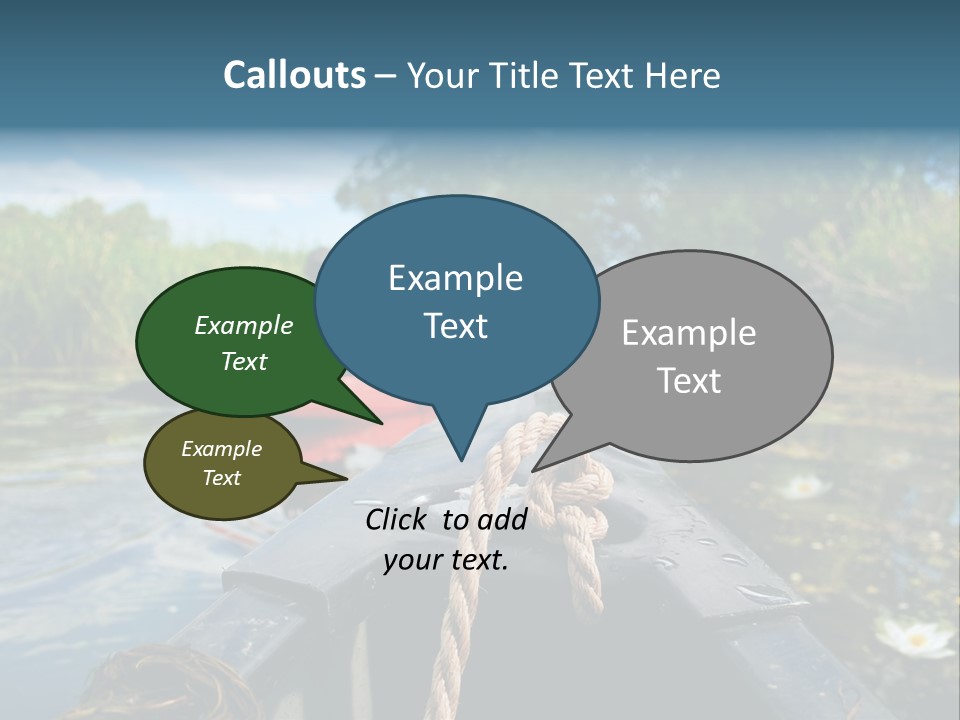 Scenic Caucasian Landscape PowerPoint Template