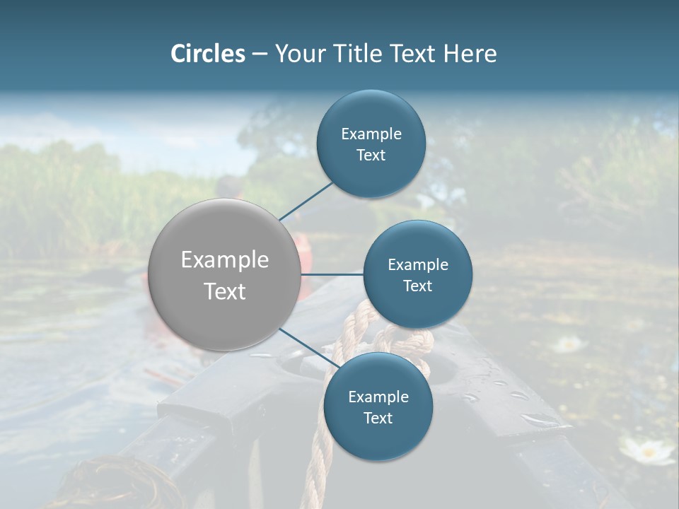 Scenic Caucasian Landscape PowerPoint Template