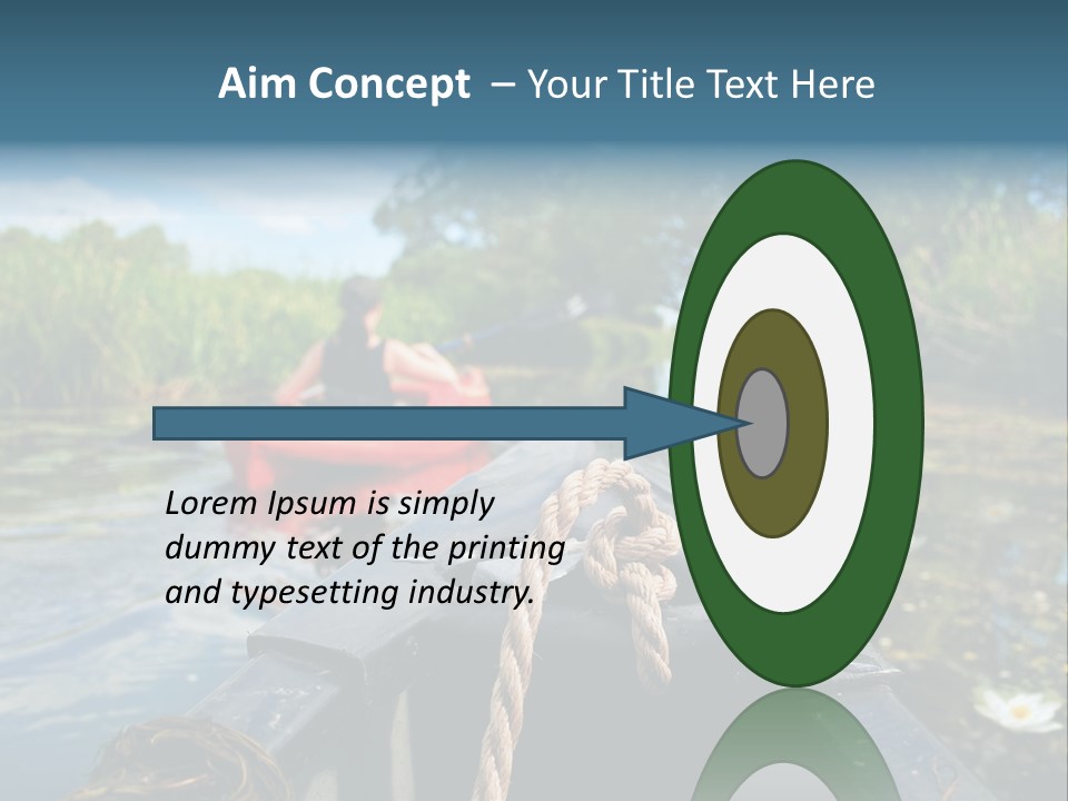 Scenic Caucasian Landscape PowerPoint Template