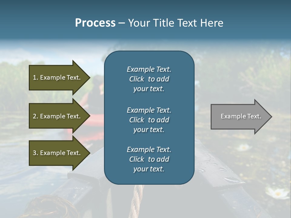Scenic Caucasian Landscape PowerPoint Template