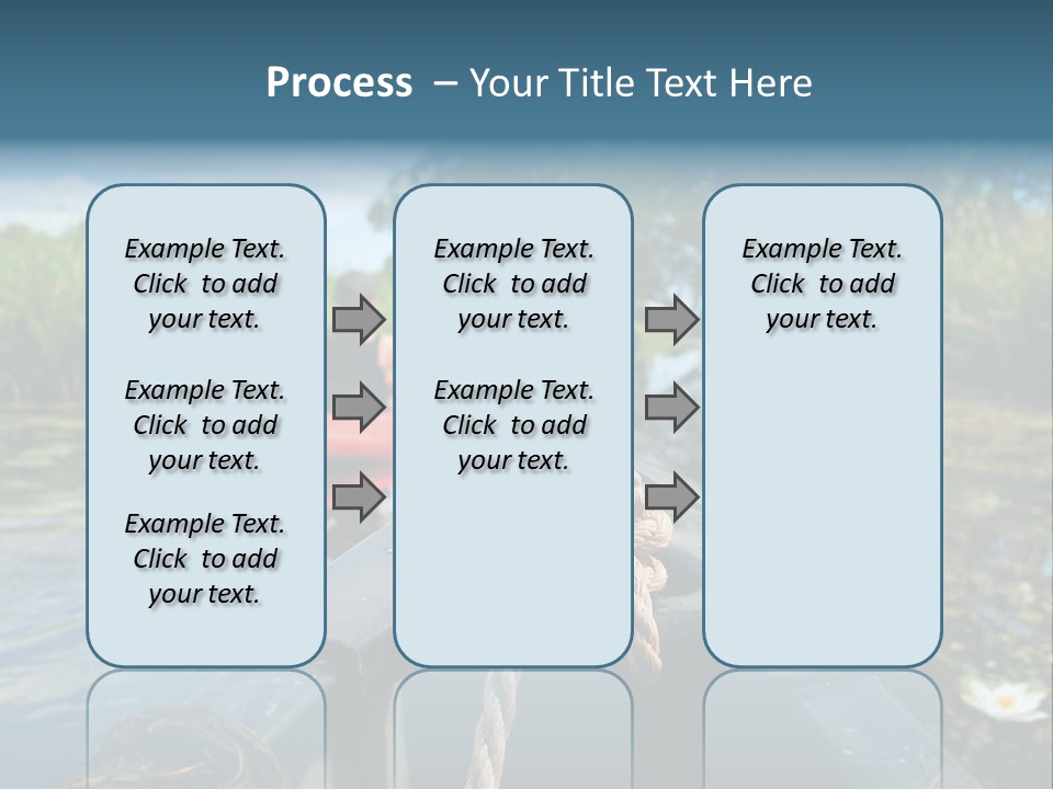 Scenic Caucasian Landscape PowerPoint Template
