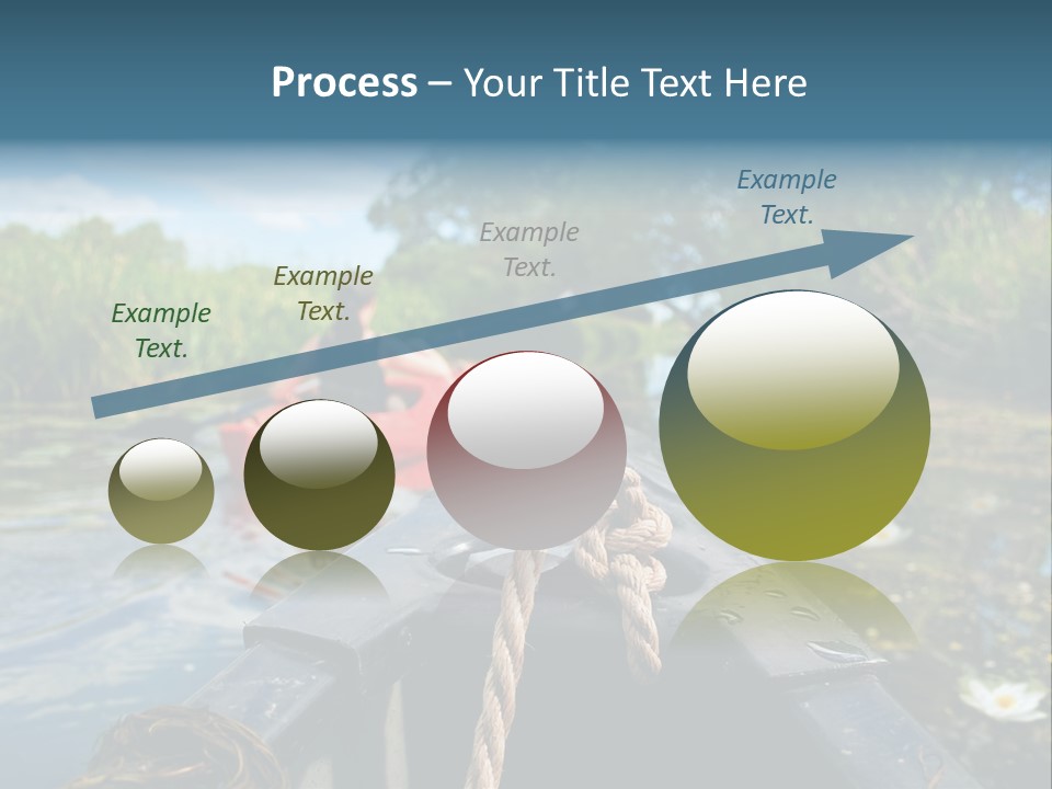 Scenic Caucasian Landscape PowerPoint Template