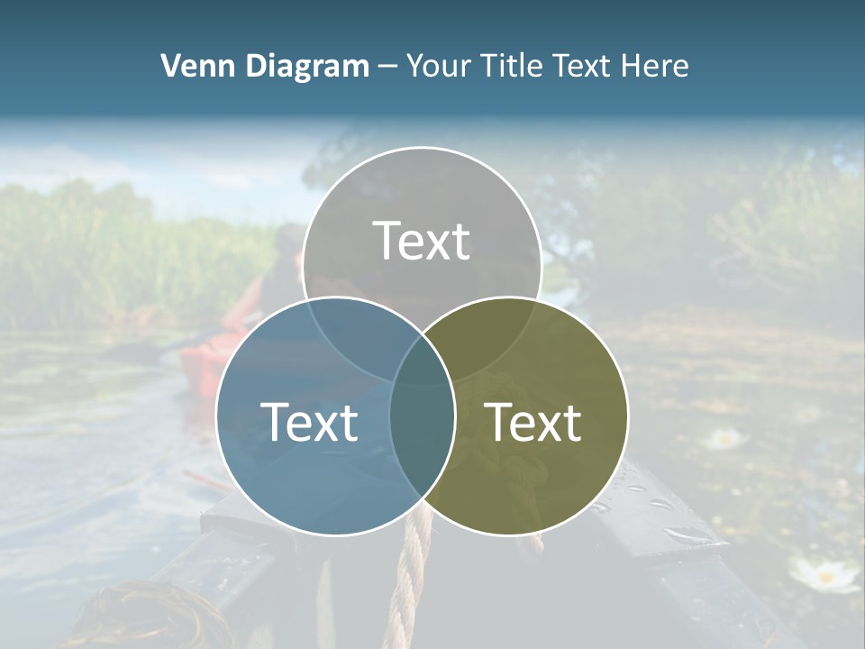 Scenic Caucasian Landscape PowerPoint Template