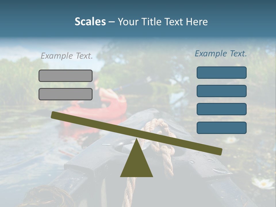 Scenic Caucasian Landscape PowerPoint Template