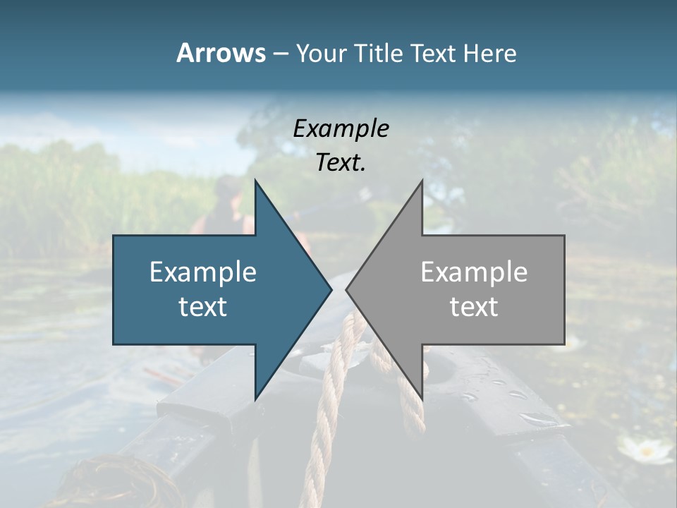 Scenic Caucasian Landscape PowerPoint Template
