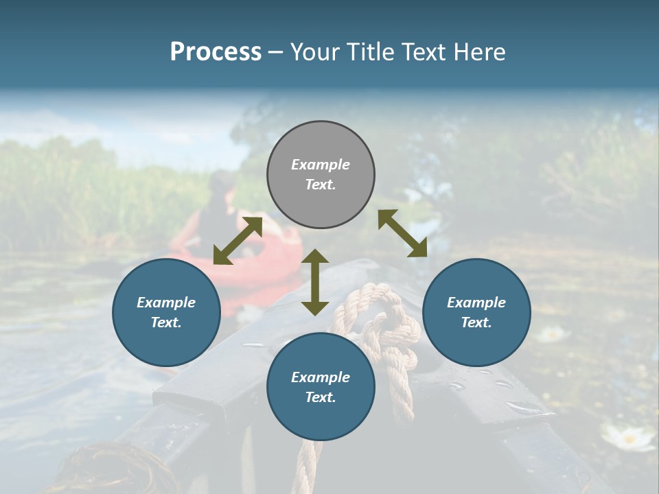 Scenic Caucasian Landscape PowerPoint Template