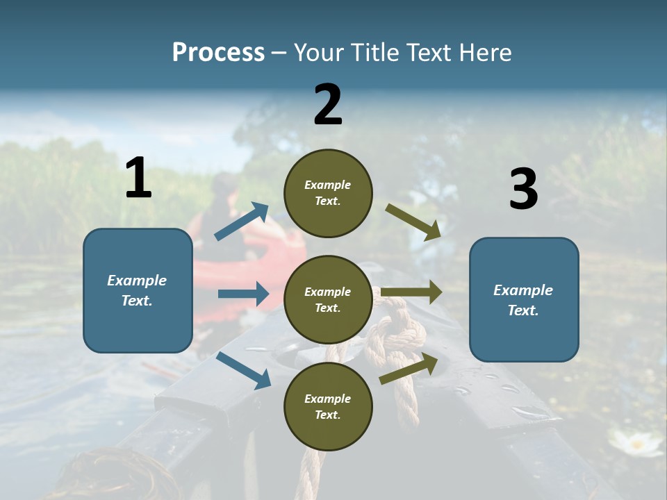 Scenic Caucasian Landscape PowerPoint Template