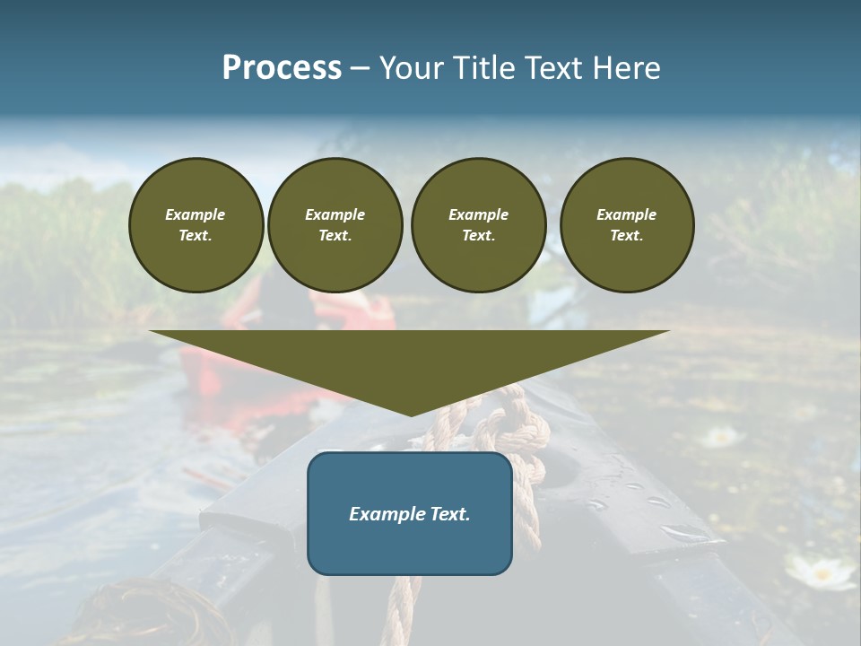 Scenic Caucasian Landscape PowerPoint Template