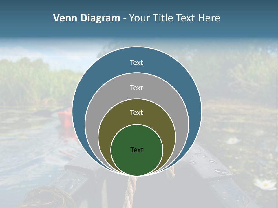 Scenic Caucasian Landscape PowerPoint Template