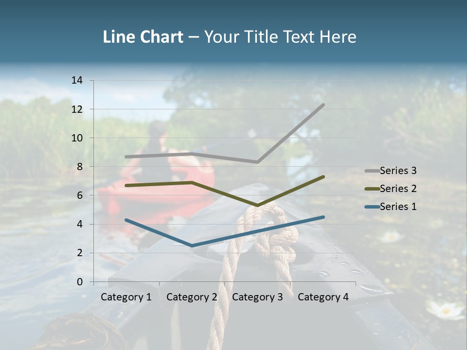 Scenic Caucasian Landscape PowerPoint Template