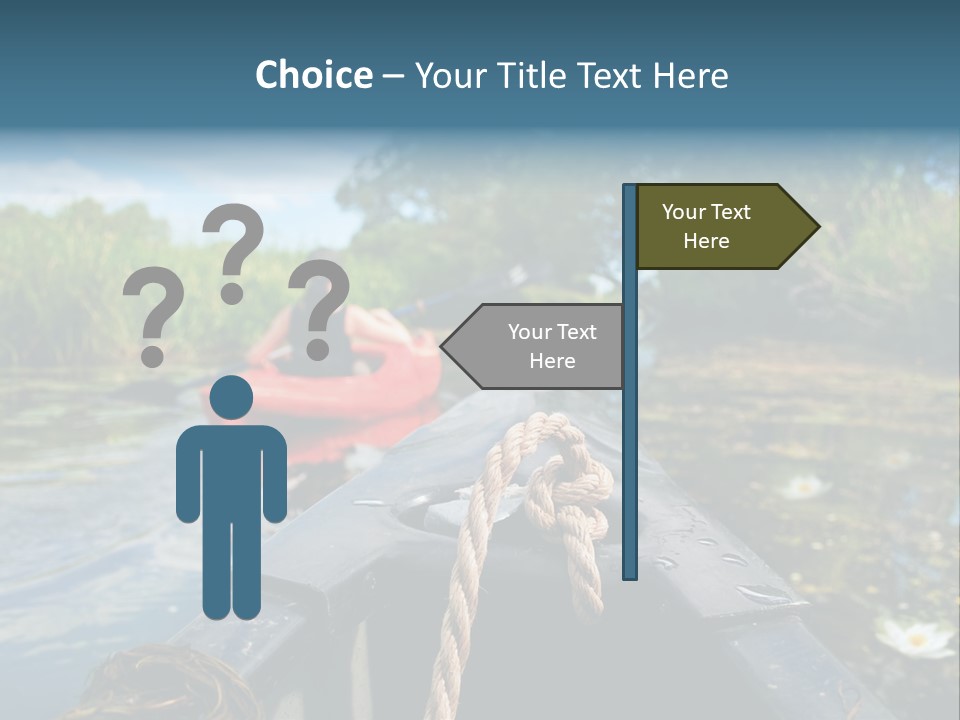 Scenic Caucasian Landscape PowerPoint Template
