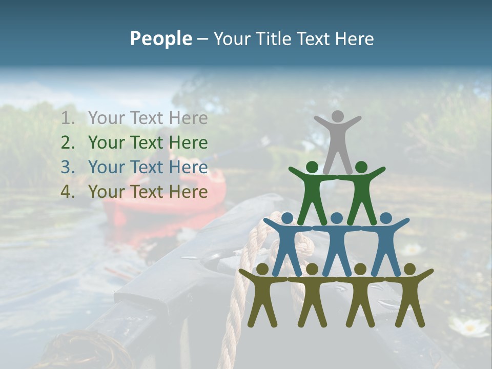 Scenic Caucasian Landscape PowerPoint Template