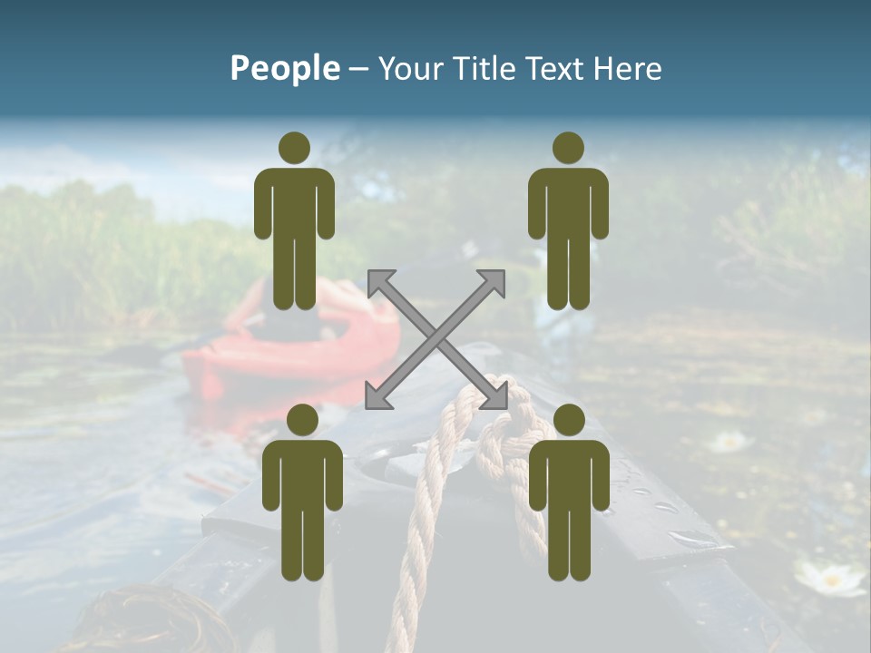 Scenic Caucasian Landscape PowerPoint Template