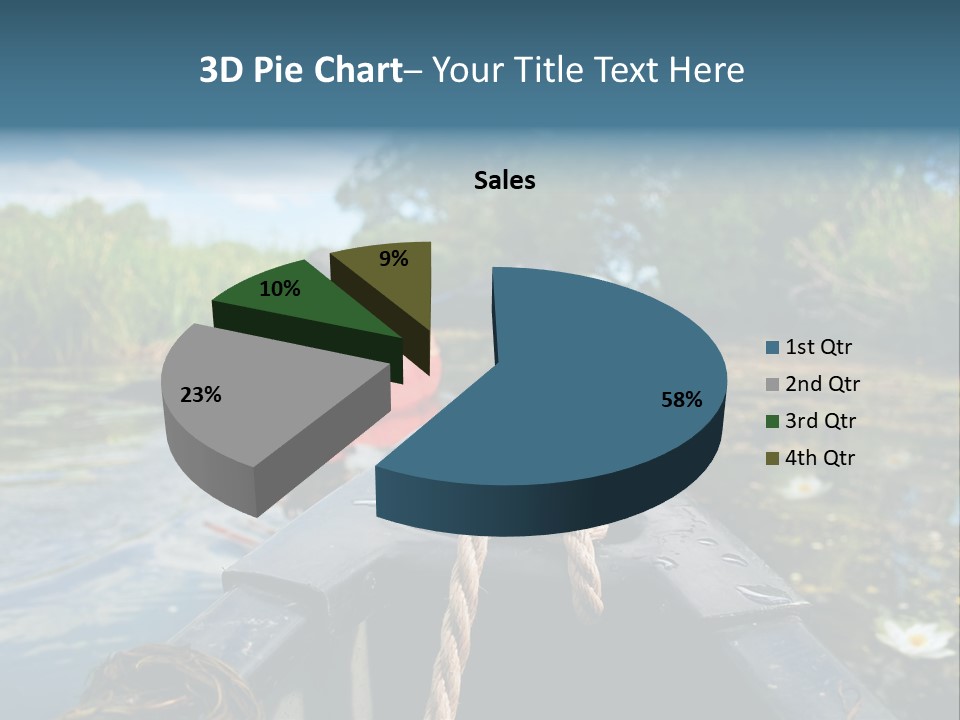 Scenic Caucasian Landscape PowerPoint Template