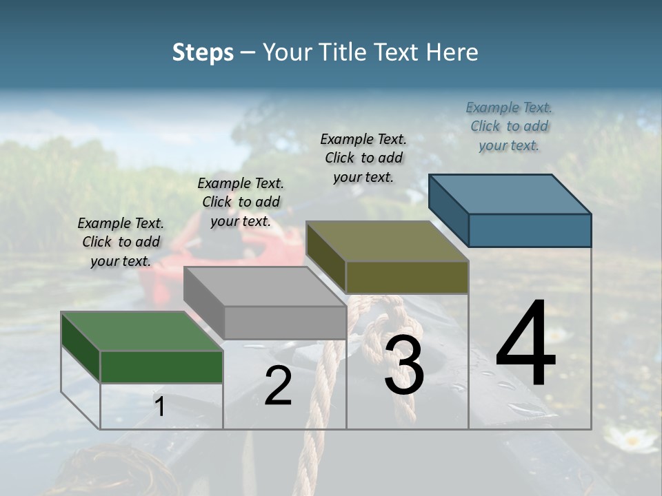 Scenic Caucasian Landscape PowerPoint Template