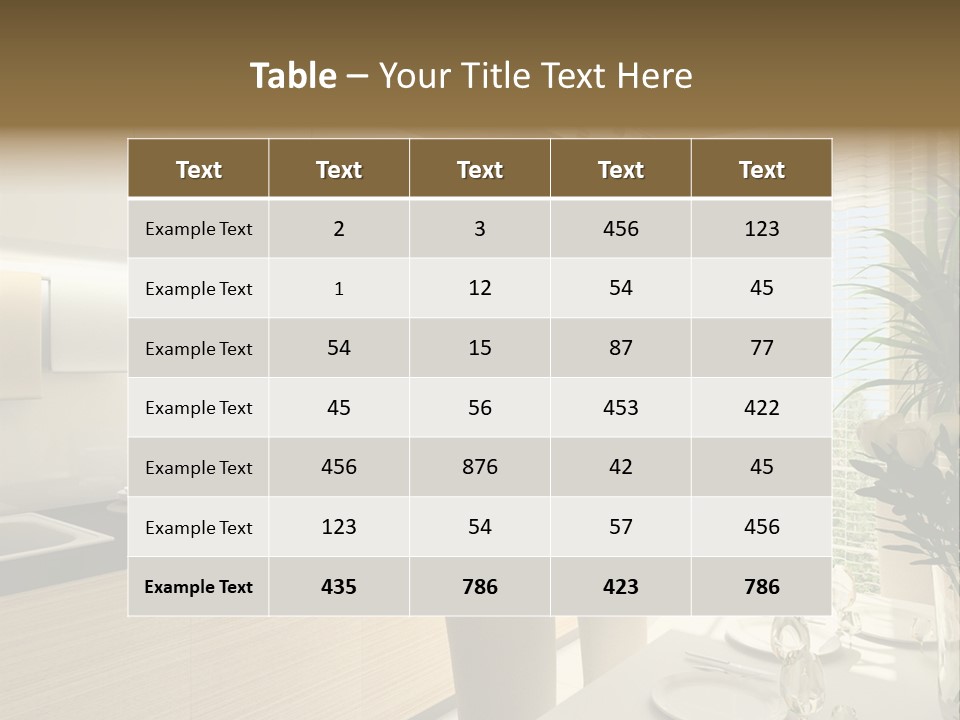 Render Project Residential PowerPoint Template