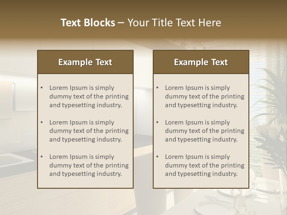 Render Project Residential PowerPoint Template