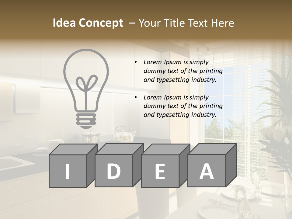 Render Project Residential PowerPoint Template