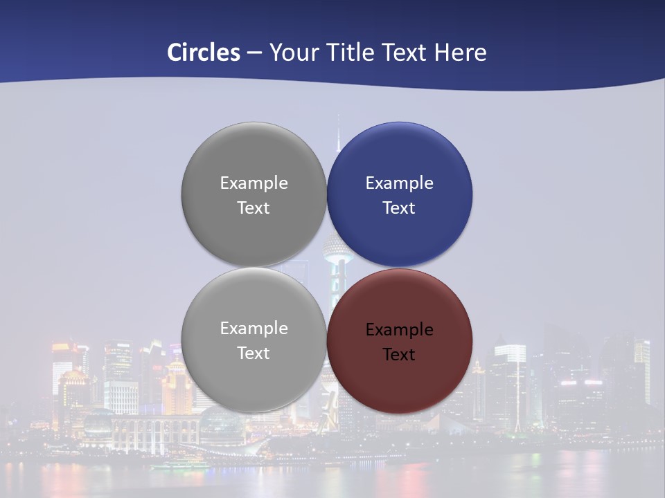 District Shanghai Corporate PowerPoint Template