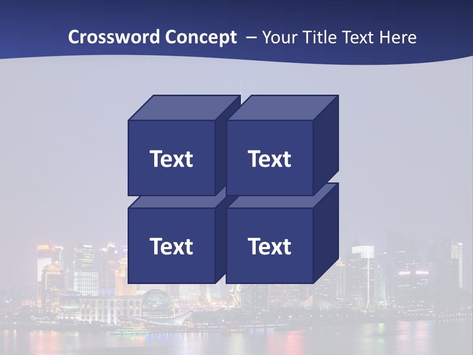 District Shanghai Corporate PowerPoint Template