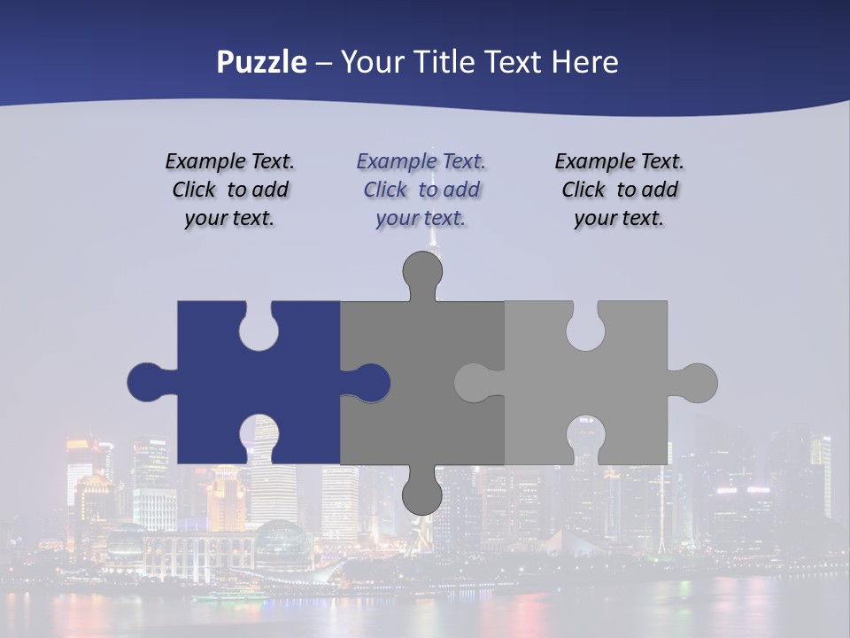 District Shanghai Corporate PowerPoint Template