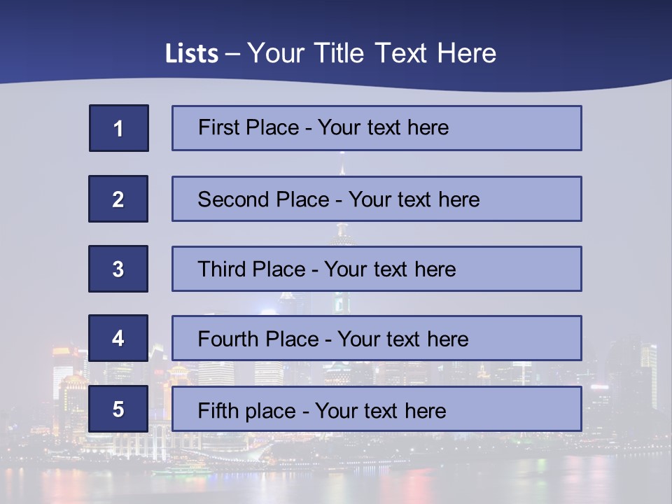 District Shanghai Corporate PowerPoint Template