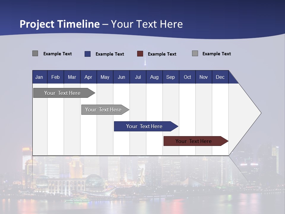 District Shanghai Corporate PowerPoint Template