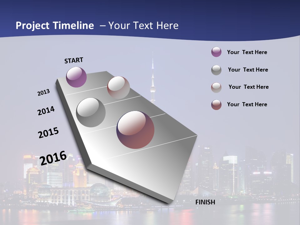 District Shanghai Corporate PowerPoint Template