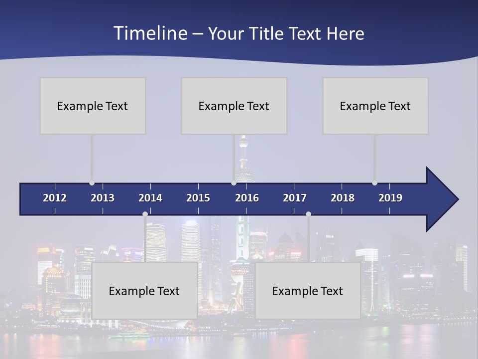 District Shanghai Corporate PowerPoint Template