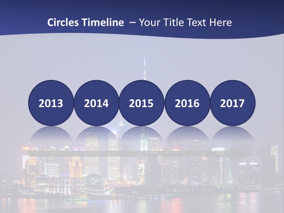 District Shanghai Corporate PowerPoint Template