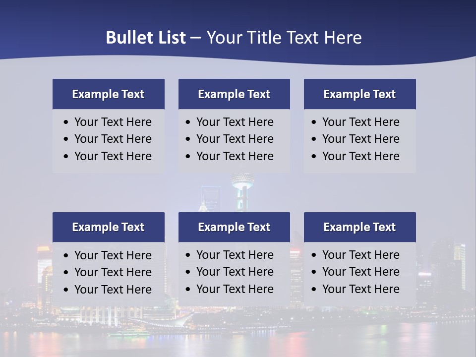 District Shanghai Corporate PowerPoint Template
