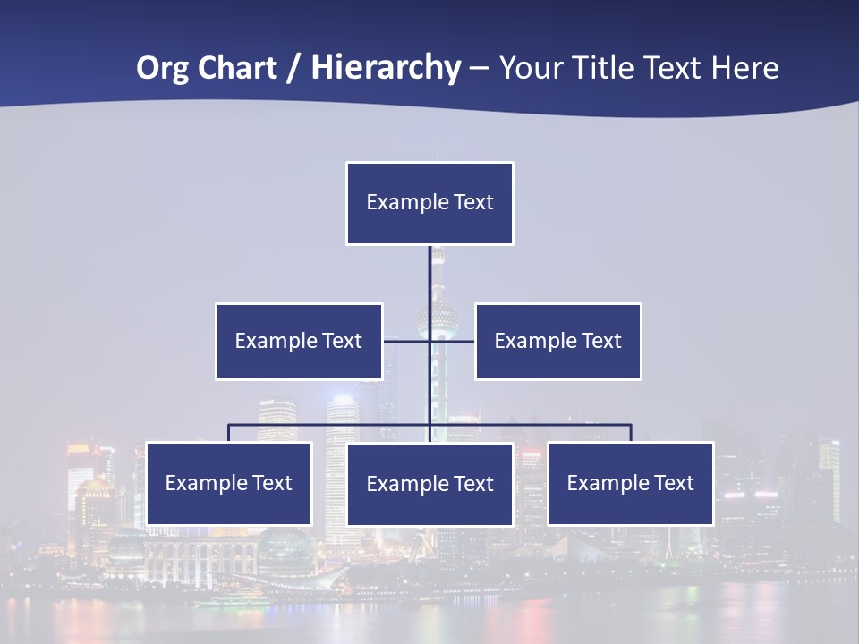 District Shanghai Corporate PowerPoint Template