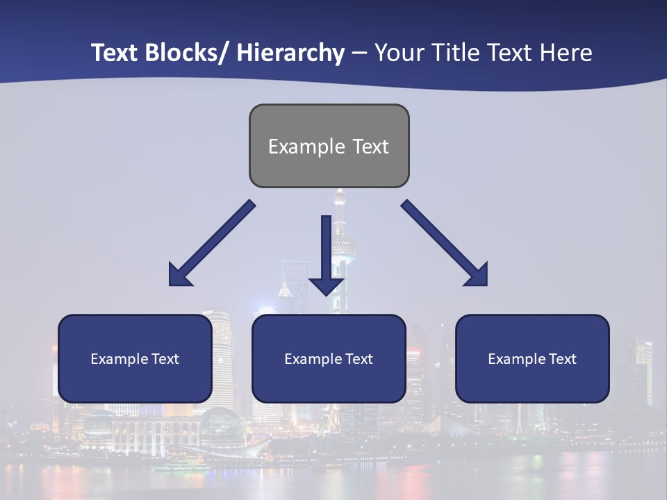 District Shanghai Corporate PowerPoint Template