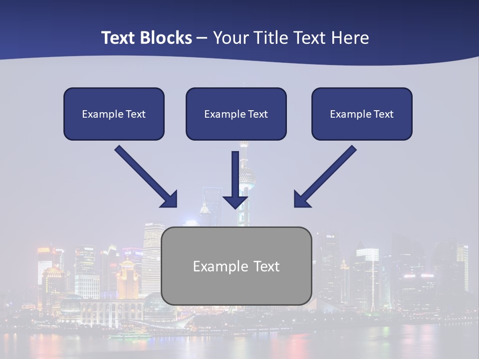 District Shanghai Corporate PowerPoint Template