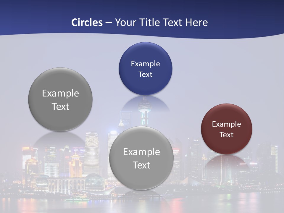 District Shanghai Corporate PowerPoint Template