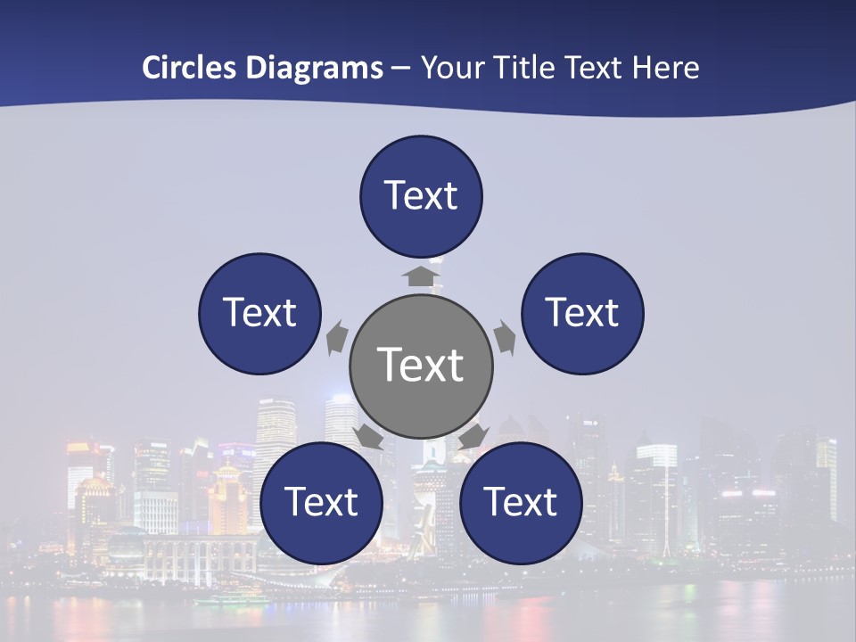 District Shanghai Corporate PowerPoint Template