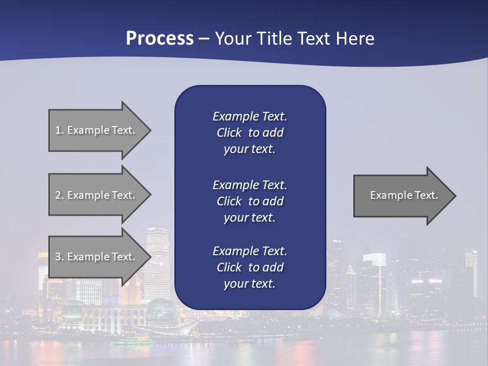 District Shanghai Corporate PowerPoint Template