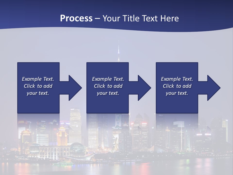District Shanghai Corporate PowerPoint Template
