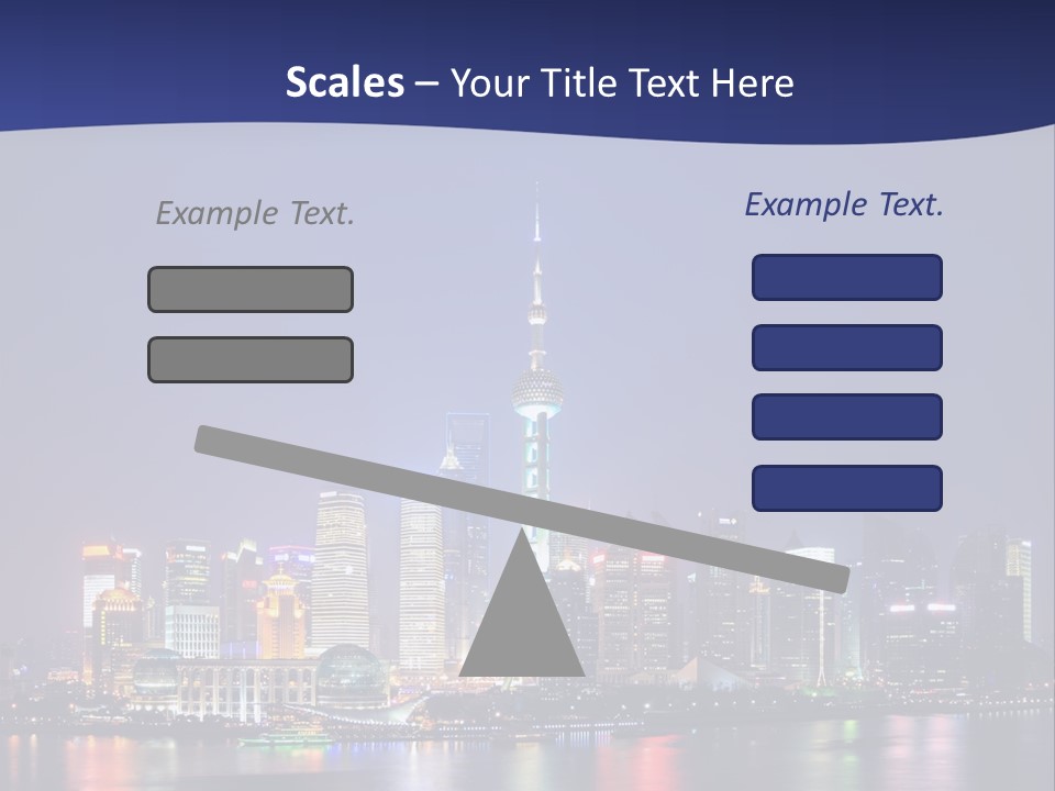 District Shanghai Corporate PowerPoint Template