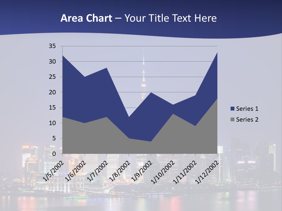 District Shanghai Corporate PowerPoint Template