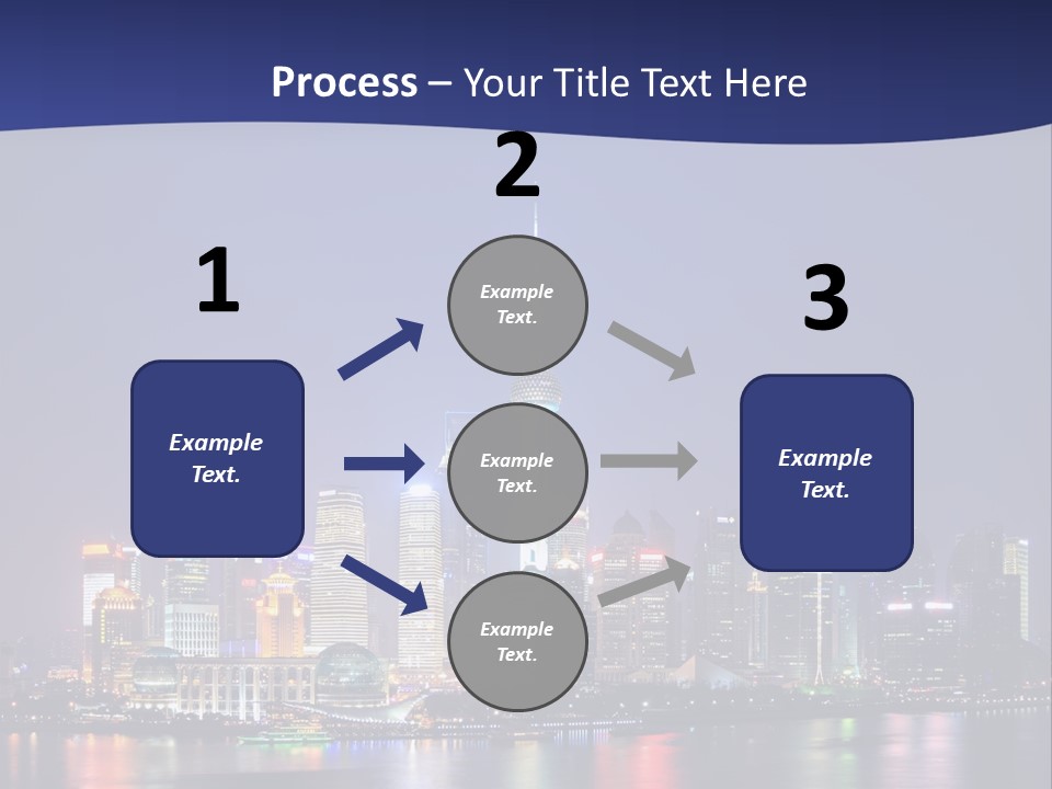 District Shanghai Corporate PowerPoint Template