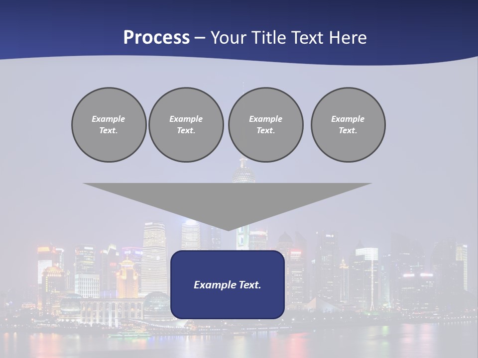 District Shanghai Corporate PowerPoint Template