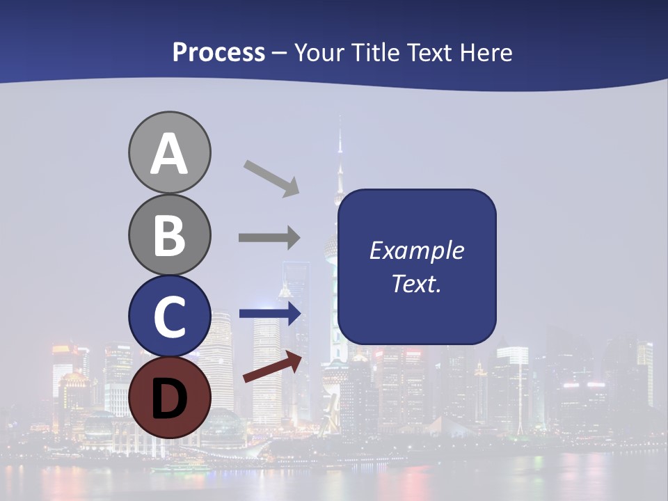 District Shanghai Corporate PowerPoint Template
