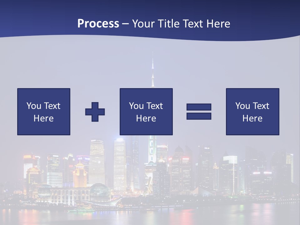 District Shanghai Corporate PowerPoint Template