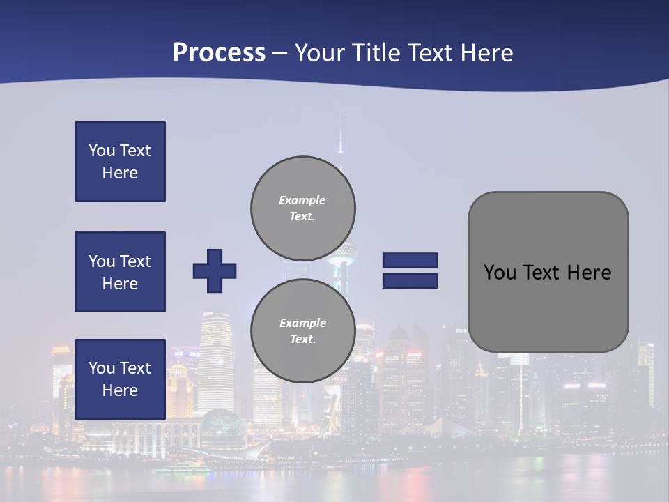 District Shanghai Corporate PowerPoint Template
